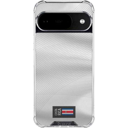 Costa Rica Soccer Flag Google Pixel 10 Clear Case